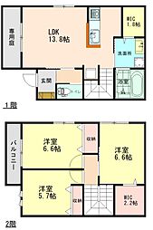 ソレイユ美乃利II 1階