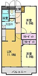 グリーンコート加古川1番館 2階