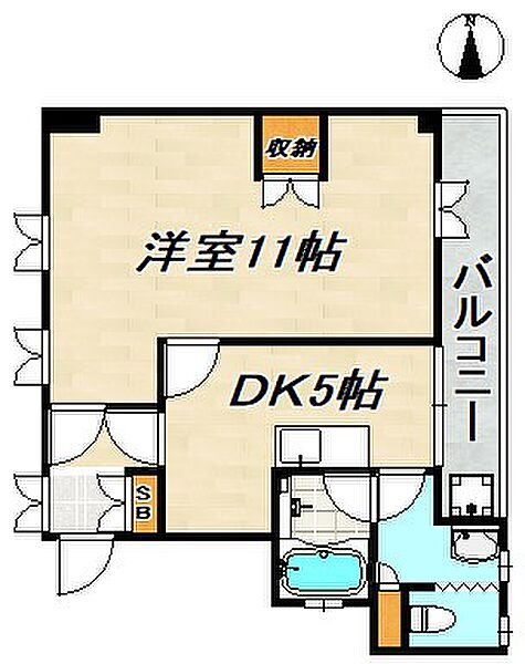 MIYABI北町 ｜兵庫県神戸市北区鈴蘭台北町２丁目(賃貸アパート1DK・3階・35.60㎡)の写真 その2