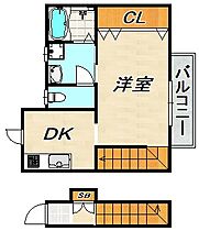 エターナルシー鈴蘭台II  ｜ 兵庫県神戸市北区鈴蘭台東町７丁目（賃貸アパート1DK・2階・34.82㎡） その2