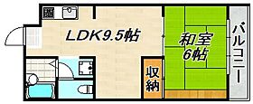 真能ハイツ  ｜ 兵庫県神戸市長田区房王寺町１丁目（賃貸マンション1LDK・2階・34.05㎡） その2