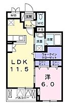 アンジェアルカンシエル  ｜ 兵庫県神戸市北区山田町小部字法殿ノ下（賃貸マンション1LDK・2階・44.06㎡） その2