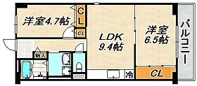 カメリアハウス  ｜ 兵庫県神戸市長田区西山町３丁目（賃貸マンション2LDK・4階・50.00㎡） その2