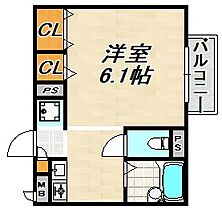 パセオミフネ  ｜ 兵庫県神戸市長田区御船通３丁目（賃貸アパート1K・1階・22.36㎡） その2