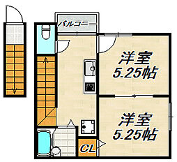 FIRSTBLISS 2Kの間取図画像