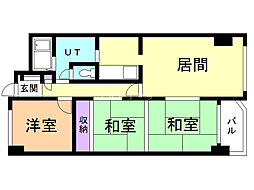 間取図画像 3LDK