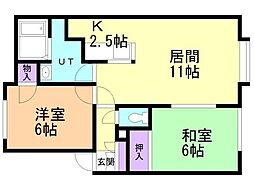 エトワール北都 2階