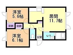 ディアベルジュ60 1階/102