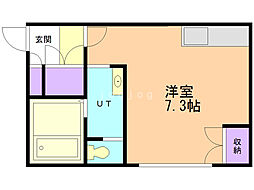 間取図画像 ワンルーム