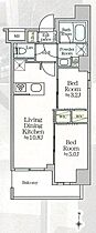 プロスタイルウェルス浅草アイル  ｜ 東京都台東区千束1丁目（賃貸マンション2LDK・4階・43.32㎡） その2