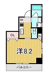 Axis Flow 1Kの間取図画像