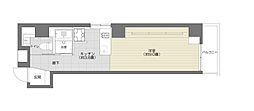 PATH浅草 1SKの間取図画像