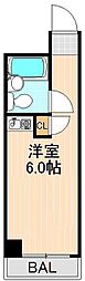 入谷センチュリープラザ21 ワンルームの間取図画像