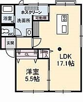 フレグランス高橋A棟 102 ｜ 愛媛県西条市大町945-1（賃貸アパート1LDK・1階・54.81㎡） その2