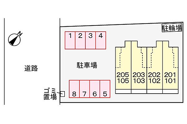 フリーデ 102｜愛媛県西条市周布(賃貸アパート1R・1階・34.15㎡)の写真 その2