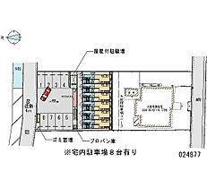 レオパレスエクレール松山 206 ｜ 愛媛県松山市針田町241-1（賃貸アパート1K・2階・22.35㎡） その3