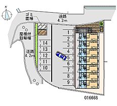 レオパレスLatina 204 ｜ 愛媛県松山市南久米町486-1（賃貸アパート1K・2階・23.18㎡） その3