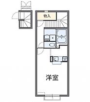 レオネクスト桜ツインB 206 ｜ 愛媛県松山市北斎院町764-3（賃貸アパート1K・2階・34.88㎡） その2