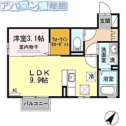 ネージュSII 1階/-