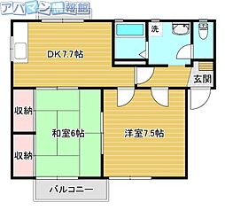 グリーンベールKAMEDA A棟 2階