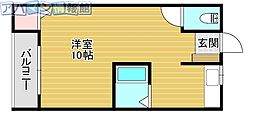 MaisonVoil 1Kの間取図画像