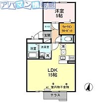 ハーベシアスＢ 103 ｜ 新潟県新潟市中央区姥ケ山5丁目13-25（賃貸アパート1LDK・1階・46.78㎡） その2