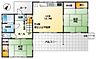 間取り：【間取図】廊下の少ない無駄のない間取りです
