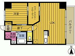 ソラテリエ石垣東 1LDKの間取図画像
