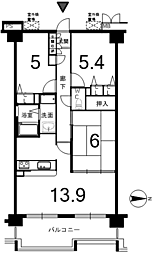 間取図画像 3LDK