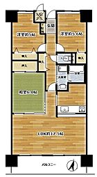 間取図画像 3LDK