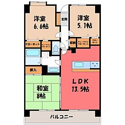 宇都宮駅東口駅 9.3万円