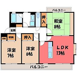 東武宇都宮駅 7.3万円