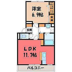 鹿沼駅 6.8万円