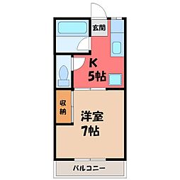 宇都宮芳賀ライトレール線 宇都宮大学陽東キャンパス駅 徒歩25分 2階/-