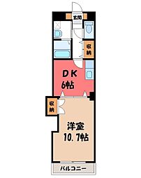 宇都宮駅東口駅 6.8万円