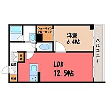 栃木県宇都宮市八千代1丁目（賃貸アパート1LDK・2階・48.17㎡） その2