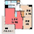 カルム竹林6階8.4万円