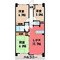 元今泉レジデンス6階12.8万円