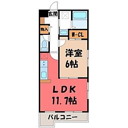 JR日光線 鶴田駅 徒歩25分 1階/-