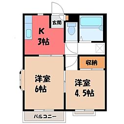 🉐敷金礼金0円！🉐エリール中島 B