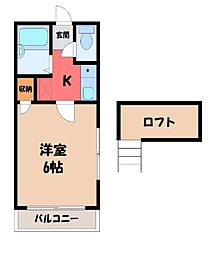 東武宇都宮線 東武宇都宮駅 4km 1階/-