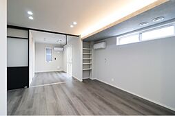 宇都宮芳賀ライトレール線 峰駅 徒歩12分の賃貸アパート 3階2LDKのリビング/ダイニング