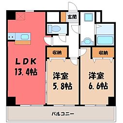 JR東北本線 宇都宮駅 バス8分 平松自転車屋前下車 徒歩3分