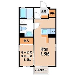 東武宇都宮線 南宇都宮駅 徒歩19分 2階/-