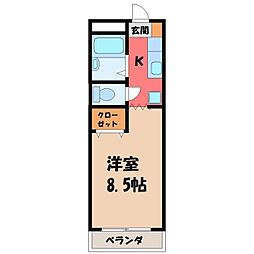 JR東北本線 宇都宮駅 バス14分 山本下車 徒歩1分
