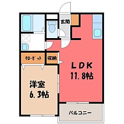 JR東北本線 宝積寺駅 徒歩14分