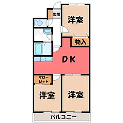 真岡鐵道 真岡駅 徒歩10分