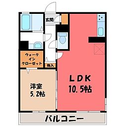 東武宇都宮線 安塚駅 徒歩16分 3階/-