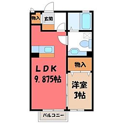JR東北本線 岡本駅 徒歩34分 1階/-