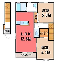 カトル・セゾン B 2階/-